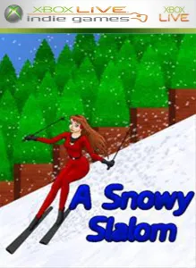 A Snowy Slalom